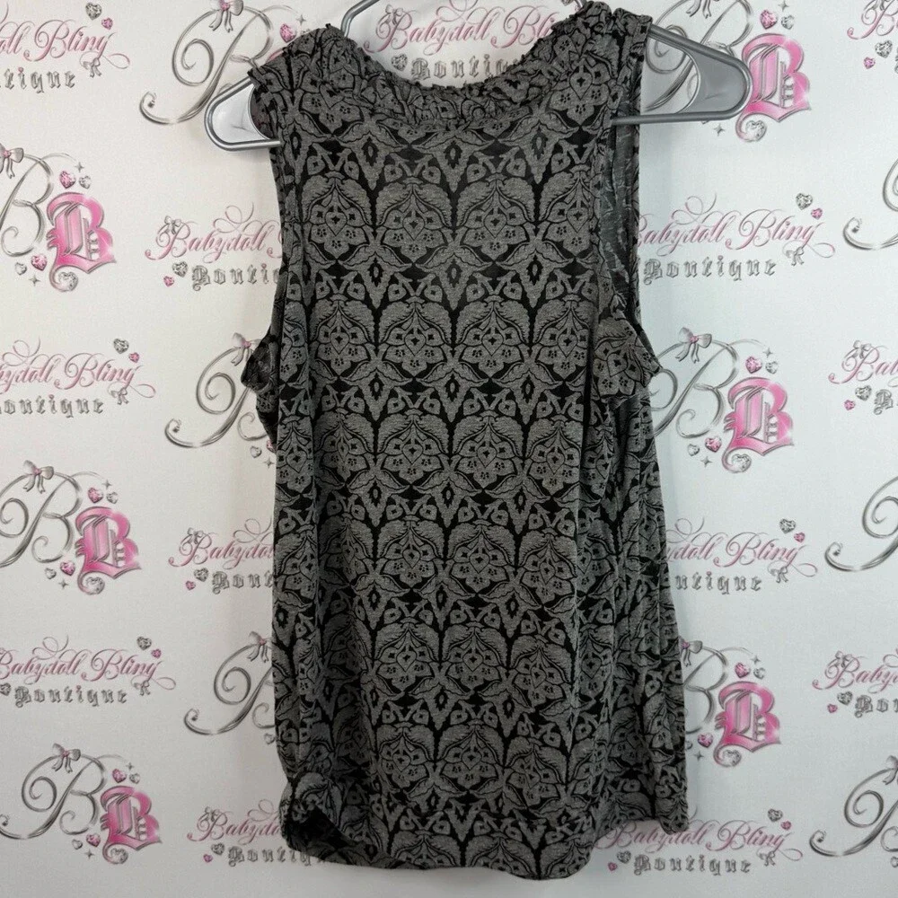 velvet rose elegant tank